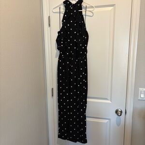 1 State Polka Dot Jumpsuit | damaged | size XS